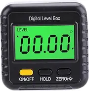 Veemoon Digital Angle Level Box Gauge Angle Slope Digital Protractor Compact for Car Maintenance Diy Architectural