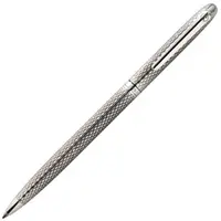 在飛比找PChome24h購物優惠-ARTEX 925純銀窄版原子筆(菱格紋)