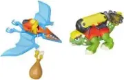 Chomp Squad Playskool Construction Crew, Ankylosaurus and Pterodactyl Figures