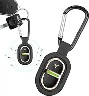 Outdoor Ultrasonic Gnat Repeller - Small Fly Prevention Keychain,Portable Ultrasonic Gnat Repeller with Buckle for Workplace, Balcony, Patio, Porch