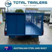 10 x 6 Tandem cage trailer