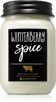 Milkhouse Candle Co. Farmhouse Winterberry Spice scented candle 369 g