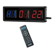 Programmable Remote control LED crossfit timer Interval Timer garage timer sport