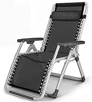 Folding Recliner,Garden Chairs Garden Daybeds Folding Chair Deck Chair Loungers,Patio Deck Chair with Support for Outdoor Beach Camping Chair 440 Lbs,Sun Lounger