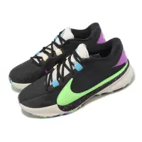 在飛比找momo購物網優惠-【NIKE 耐吉】籃球鞋 Freak 5 EP 黑 綠 紫 