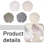 Elegant Floral Design PVC Table Mat Set of 6 Perfect for Dining Tables