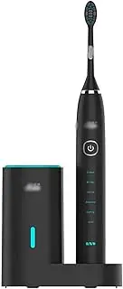 UOOD Electric Toothbrushes 6 Modes 4 Brush Heads Fast Charge Powered Toothbrush Last, Built-in Smart Timer Rechargeable Toothbrushes for Adults and Kids Powerful Cleaning Function