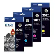 Genuine Original Epson 202XL High Yield Ink Cartridge XP-5100 EPSON WF-2860