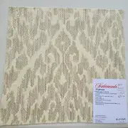 SCALAMANDRE Fabric Remnant - LHASA IKAT WEAVE 01 - Jacquard ITALY -12 1/2" $426