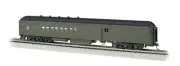 Bachmann 13608 HO Unlettered Pullman Green 72' Heavyweight Combine Car