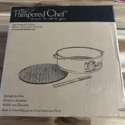 The Pampered Chef Springform Pan #1542 Great For Cheesecake’s