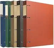 Filing Envelopes A4 Perforated Loose-Leaf Binder Archive Information Organizer Booklet 3 Pcs PP Four-Hole Thickened File Folder Plastic Folders