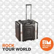 Gator GRR-6L Molded PE Audio Console Rack Case 6U w/ Wheels - Brand New