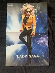 LADY GAGA, JOHNNY DEPP RAREST VINTAGE TURKISH MAGAZINE GIFT POSTER