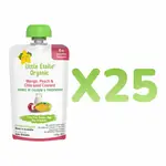 [Little Étoile] Organic Mango, Peach & Chia seed Custard – 6+ Months, 120g, Pack of 25 (40% OFF)
