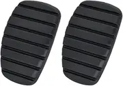 CHPGKGVNVT 2Pcs Car Clutch Brake Rubber Pedal Pad Cover for Renault Modus Trafic Twingo Kangoo Clio Espace Scenic Laguna Vel Satis Megane Pedals