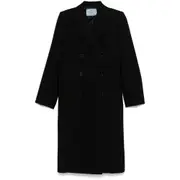 [Prada] Prada Virgin Wool Coat 40 IT BLACK