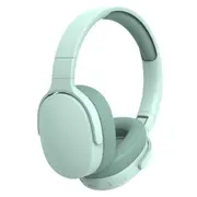 Gaming Headset Wireless Headset P2961 Foldable Wireless Bluetooth Stereo Over Ear Headphone -Green