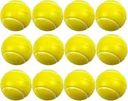 Beginner Foam Tennis Balls - Soft High Elasticity Practice Balls, Kids Tenniss for Adults | Lightweight Low Rebound Tennis Balls, School Sports Lessons for East