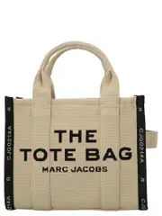 [Marc Jacobs] Marc Jacobs-The Jacquard Small Tote Borse A Mano Beige-Donna OS Beige