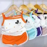 吉隆坡 👍 ️米老鼠 6M -5YEAR 女嬰兒童無袖套裝 BAJU BUDAK 可愛