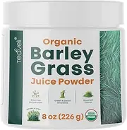 Organic Barley Grass Juice Powder– Utah Grown Raw Barley Grass Juice Extract & Green Juice Powder for Detox- Complements Wheatgrass Juice- Made to EverRaw® Standards with BioActive Dehydration™- 8 oz