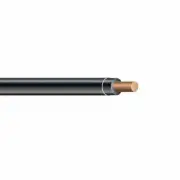 1000' 12 AWG Solid Bare Copper HMWPE Insulation PE-30 Tracer Wire Black