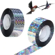 2 Rolls Bird Repellent Tape, Bird Repellent Scare Tape, Reflective Ribbon Bird S