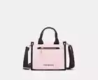 Tony Bianco Zeddie Canvas Mini Tote Bag - Pink/Black - Brand New - Genuine