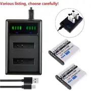 Battery or LCD USB Charger for Olympus Li-90B Li-92B UC-90 LI-90C Stylus SH-50