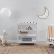 Aspen Change Table - White/Natural