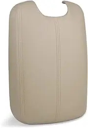 Car Armrest Center Console Lid Leather Armrest Fit for Honda Accord Replacement Cover 2008 2009 2010 2011 2012 Center Console Cover(Beige)