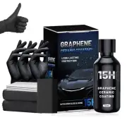 Graphene Ceramic Coating 15H for Cars(70Ml), Advanced Graphene Coating for Car D