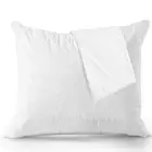 Feather Proof, Waterproof and Down Proof Terry Throw Pillow Protector: Plush ...