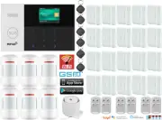 D13 TUYA APP WIFI Wireless Wired Smart Home/Office Security Alarm Burglar System