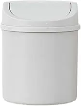 Furtryvl Table Top Trash Can - Creative Desktop Trash Can with Lid | Tiny Waste Bin, Trash Bin, Wastebasket for Desktop, Small Paper Basket for Car Interior, Kitchen, Bedroom, Bathroom