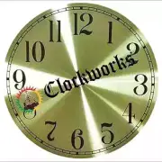 Round Gold Clock Dial
