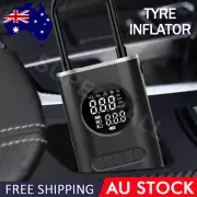 Automatic Cordless Car Tyre Inflator Handheld LCD Digital Air Compressor Pump OZ