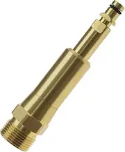 [Antallcky] Quick-Click Adaptor for High Pressure Hoses with M22x1.5 Internal Thread Compatible Kärcher K2 K3 K4 K5 K6 K7 Washer Brass 108mm Length