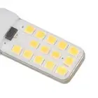 6PCS G9 LED Light Bulb Dimmable 5W 450LM 28 Beads Household Aluminum G9 Base JJ