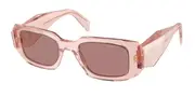 Prada PR 17WS 19Q10D Men's Sunglasses Pink Size 49