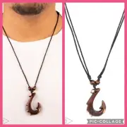 Paparazzi-Off The Hook-Urban Gender Neutral Necklace