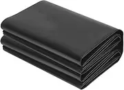 Pond Liner 3x4m 5x7m 6x9m 8x10m 10x12m Pond Skins Liner 0.12mm Garden Pool Membrane Flexible Pond Liners for Outdoor Ponds, Fountains, Stream - Black(7x10m(23x32.8ft))
