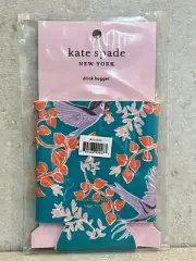 Kate Spade New York Drink Hugger - Bird Party - New in Packaging