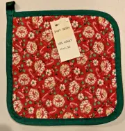 Vintage STRAWBERRY SHORTCAKE Unused POTHOLDER Christmas HOLLY Pot Holder