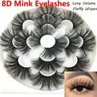Fashion Dramatic Long Handmade False Eyelashes Lash Extension 25mm Lash 8D Mink