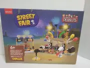 Peanuts Snoopy Street Fair Music Party Concert Building Blocks set 303 Pcs New