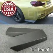 18" Rear Bumper Lip Apron Splitter Diffuser Valence Bottom Line For VW Porsche (for: Porsche)