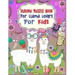 SUDOKU PUZZLE BOOK FOR LLAMA LOVERS FOR KIDS: 250 SUDOKU PUZZLES EASY - HARD WITH SOLUTION LARGE PRINT SUDOKU PUZZLE BOOKS SUDOKU PUZZLE BOOKS FOR KID