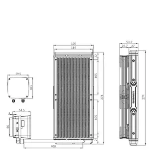 保銳 ENERMAX AQUAFUSION 240 幻彩晶蝶 宇星科技